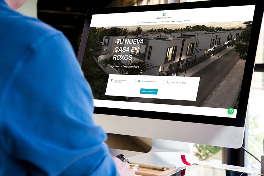 Lagoas de Roxos confía en VINCUSYS para diseñar su página web desde cero