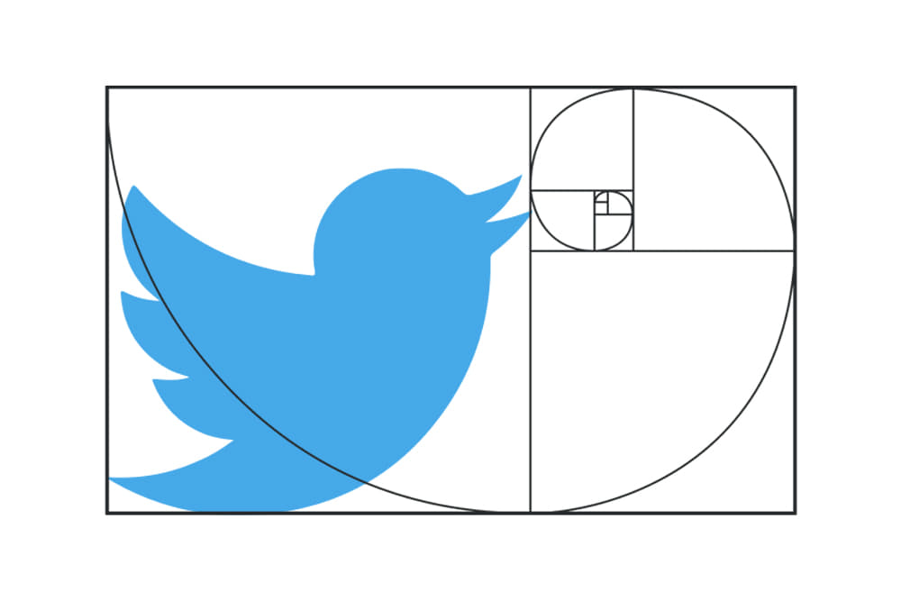 Os logos utilizan a proporción áurea